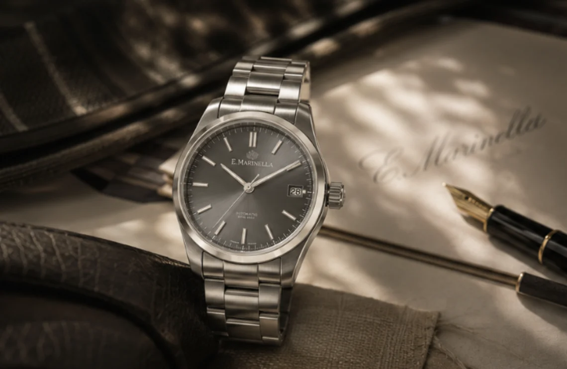 Private-label watchmaking example from prior professional experience